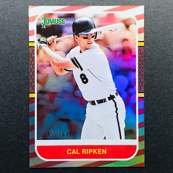 Cal Ripken - 2021 Donruss RETRO Red #234 1345/2021 - Picture 1 of 2